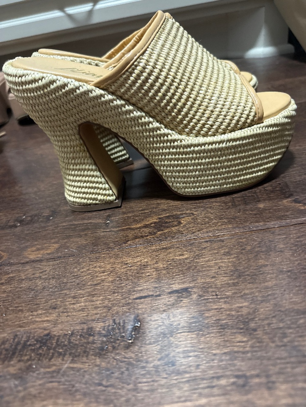 Liliana Platform Espadrilles, worn ONCE for vacation photo size 6